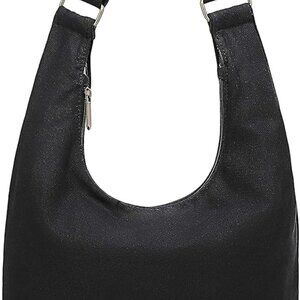 Women Hippie Crossbody Bag - Top Zip Large Capacity Canvas Sling Bag - Jacquard